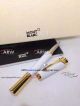 Perfect Replica Montblanc Princess Replica White & Gold Rollerball Pen AAA (4)_th.jpg